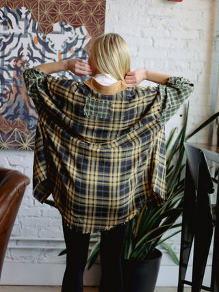 Plaid Multi Mustard Shirt