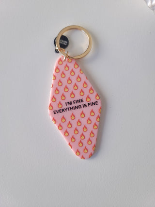 Im fine everything is fine [keychain]