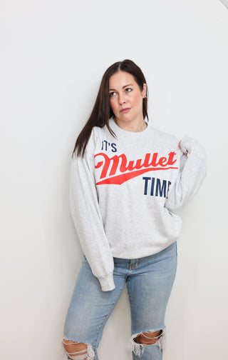 Its Mullet Time [crewneck]