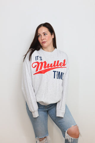 Its Mullet Time [crewneck]