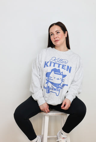 Killer kitten [crewneck]