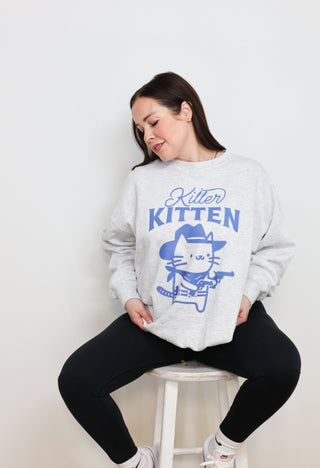 Killer kitten [crewneck]