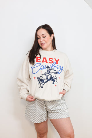 Easy cowboy [crewneck]