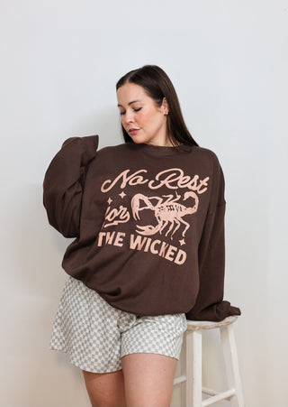 No rest for the wicked [Crewneck]