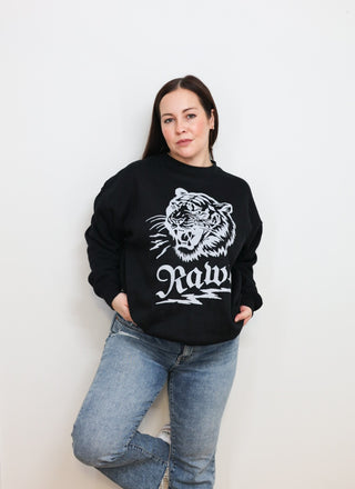 Rawr [crewneck- white]
