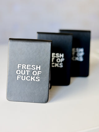 Fresh Out of Fucks [Pocket Notes]