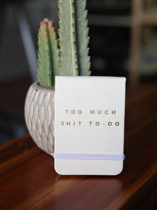 Too much shit to do [pocket notes]