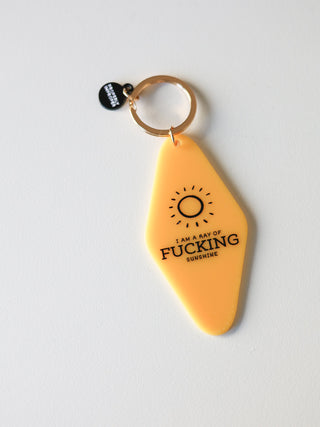 I am a fucking Ray of Sunshine [Keychain]
