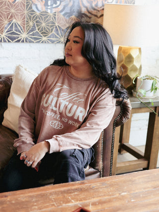 Coffee Culture [Cropped Long Sleeve]