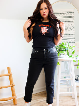 Meowdy [racer back tank]