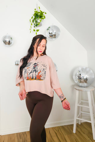 Space Cowboy [Cropped Tee]