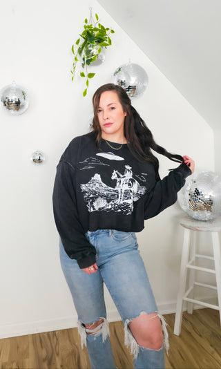 Area 51 [Cropped Long sleeve]