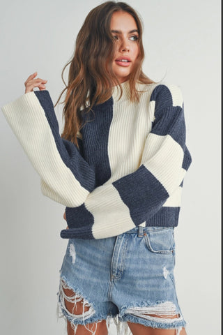 Rachel Mock Neck Sweater