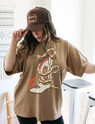 Ride or die Snake boots [tee]