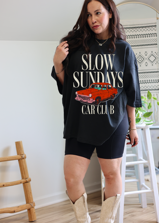 Slow Sundays Car Club [Tee]