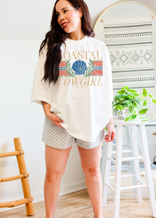 Coastal Cowgirl ~ seashell [Tee]