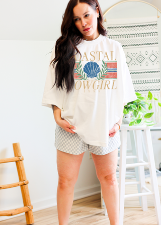 Coastal Cowgirl ~ seashell [Tee]