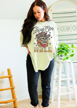 Give Em Hell ~ Skelly [Tee]